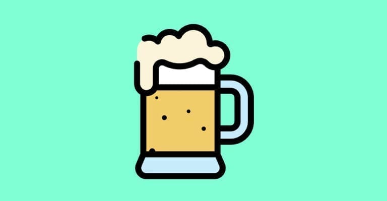 Bubbling beer svg